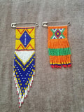 Beaded Safety Pin