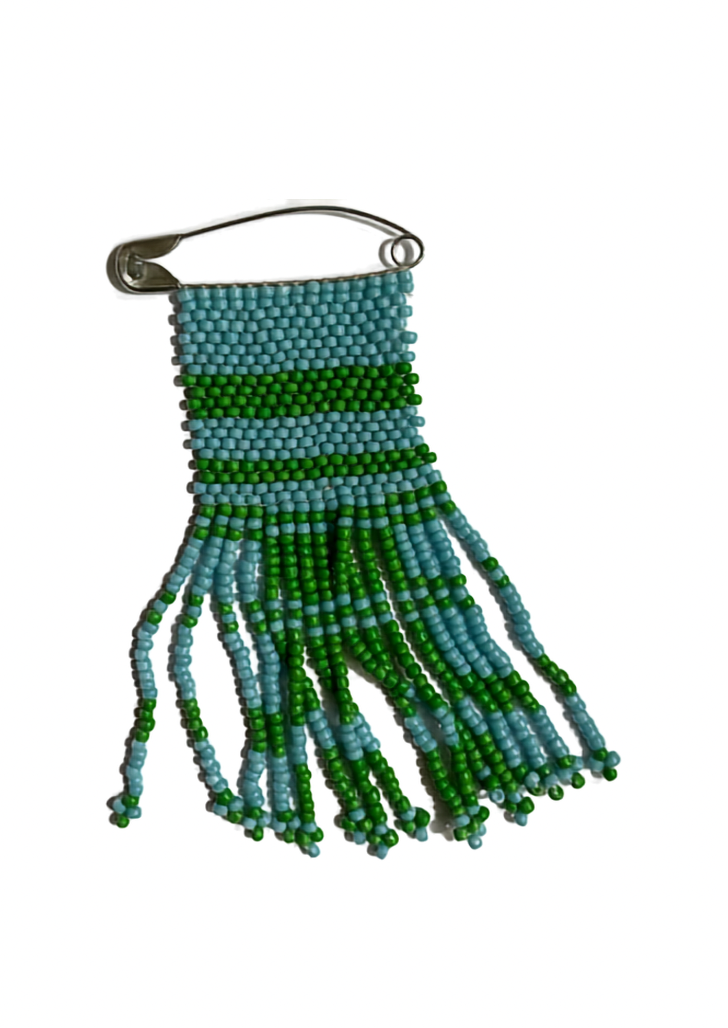 Beaded Safety Pin